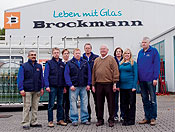 Team der Glaserei Brockmann in Ahlen